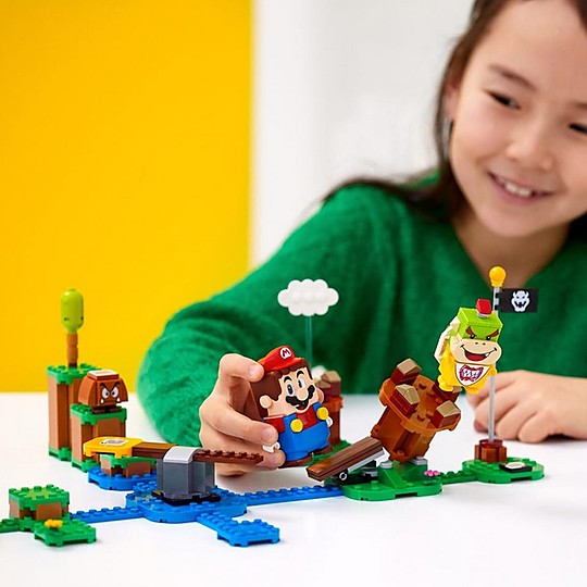 El pack inicial de Aventuras con Mario de LEGO
