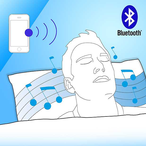 Altavoz de almohada Bluetooth 20 horas
