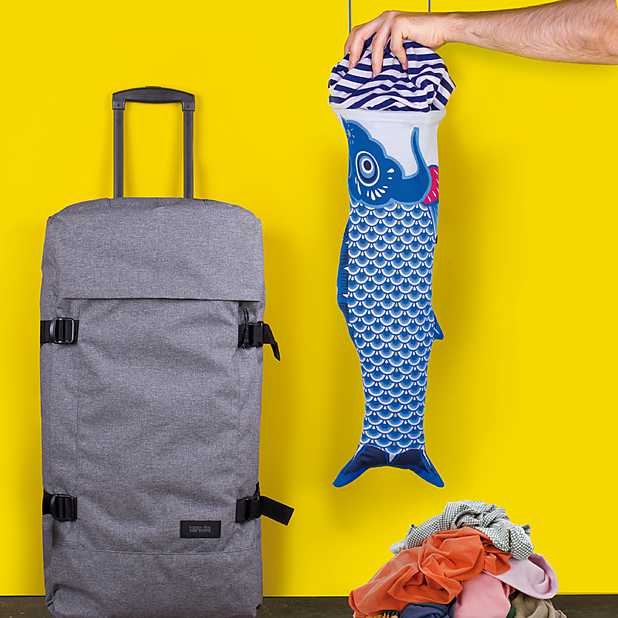 Bolsa de viaje para separar ropa limpia o sucia. Disponible en www