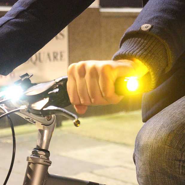 Luces intermitentes bicicleta