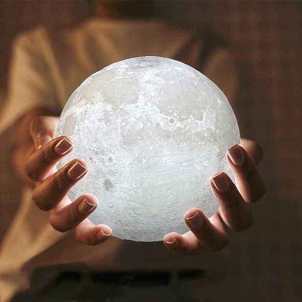 Lámpara luna Te regalo la luna 8 cm - Artículo de decoración - Los mejores  precios