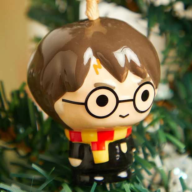 Adorno Navidad Snitch Dorada Harry Potter 