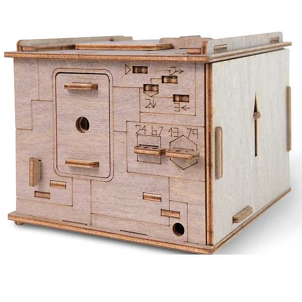 Caja secreta Space Box. Curiosite