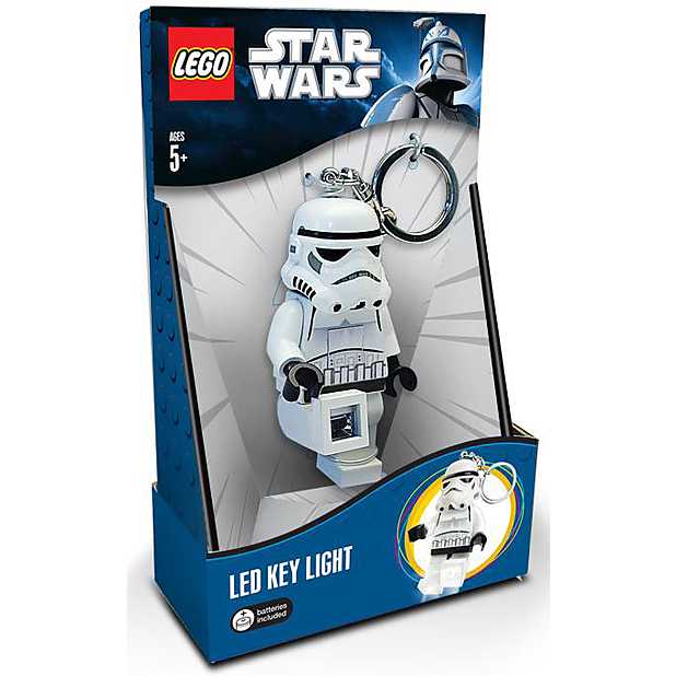 Llavero con luz Stormtrooper 6 cm - Lego Star Wars