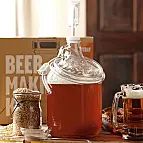 Un kit para preparar cerveza en casa