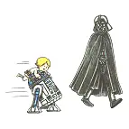 Luke se divierte (casi) como cualquier otro niño