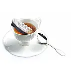 El infusor de té insumergible