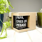 Embalada en una bonita caja de cartón natural