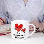 La mejor mamá del mundo: una taza muy tierna