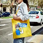 Una tote bag combativa