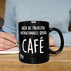 Un taza con mensaje que va al grano