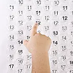 Aunque en la foto aparece en inglés, el calendario que vendemos está en español