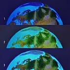 Tres modos de iluminación