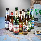 Un pack con nueve cervezas internacionales