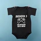 El body para bebés con un futuro gamer