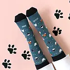 Calcetines para amantes de los gatos