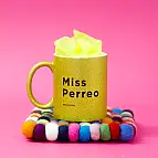 Taza con mensaje de reggaeton: Miss Perreo