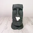 Este Moai te dispensará pañuelos por la nariz