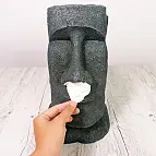 Soporte para caja de pañuelos Moai