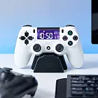 Reloj despertador con forma de mando de PlayStation PS4