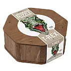 Puzzle de madera con forma de T-Rex