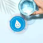 Posavasos con alarma para beber agua