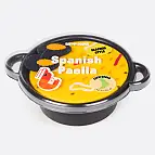 Calcetines originales con forma de paella