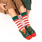 Calcetines navideños ¡Feliz navidad!