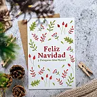 Postal de Navidad plantable