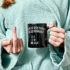 Taza con mensaje ¿Estás de buen humor por las mañanas?