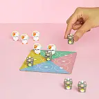 Juego tres en raya kawaii con gatitos