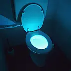 Luz LED para el WC