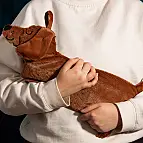 Bolsa de agua caliente en forma de perrito