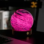 Modelo océano estelar con luz magenta