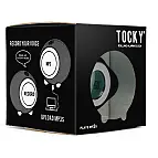 Tocky dentro de su caja