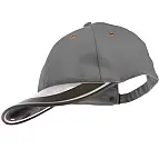 La gorra en color gris