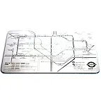 El plano del Metro de Londres en tamaño tarjeta