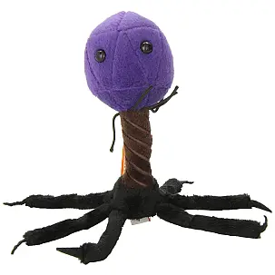 Peluche Virus Bacteriófago T4