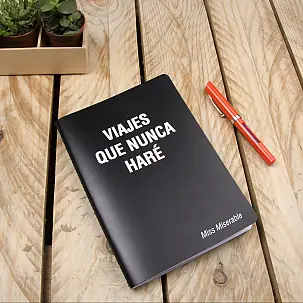 Cuaderno existencialista Viajes que nunca haré