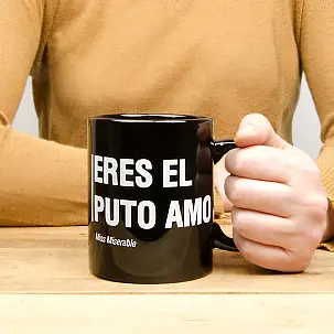 Taza con mensaje para sobrados