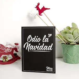 Christmas antinavideño Odio la Navidad