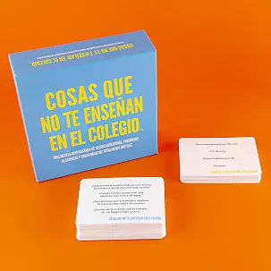 Juego de mesa Cosas que no enseñan en el colegio