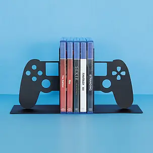 Soporte para videojuegos en forma de mando de consola