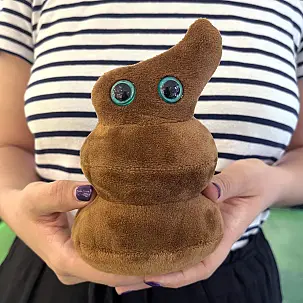 Peluche de caca de Giantmicrobes