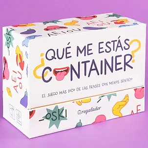 Juego de mesa ¿Qué me estás container?