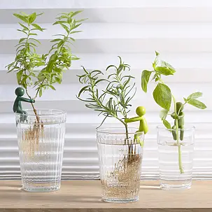 Set de 3 tutores para plantas en forma de hombrecitos