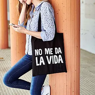 Tote bag No me da la vida