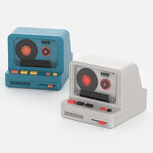 Altavoz Bluetooth en forma de cámara retro