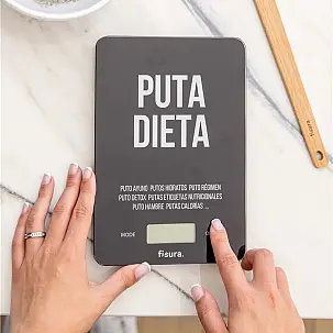 Báscula de cocina P*ta dieta