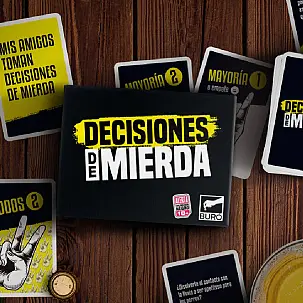 Decisiones de mierda, juego de cartas